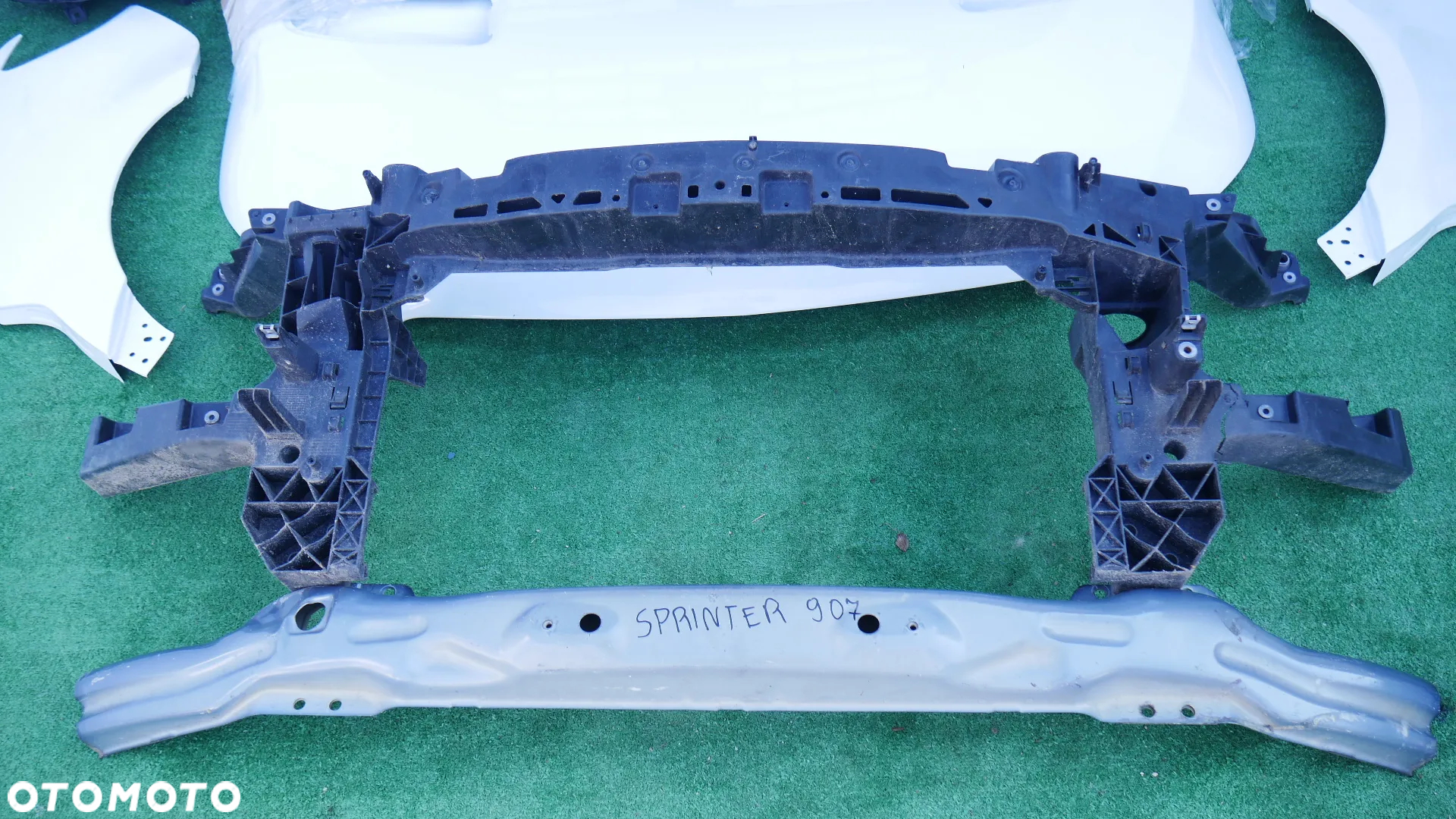 MASKA ZDERZAK GRILL LAMPY BŁOTNIKI PAS PRZEDNI BELKA MERCEDES SPRINTER W907 W910 - 10
