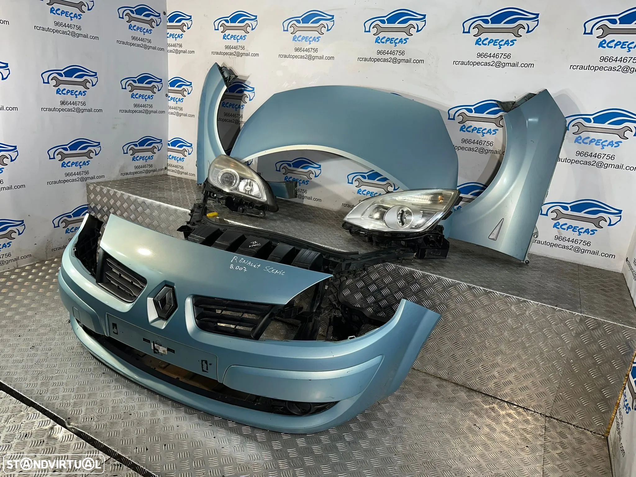 .Frente Completa Renault Scenic 2 MK2 Facelift 2006 - 2009 - 4