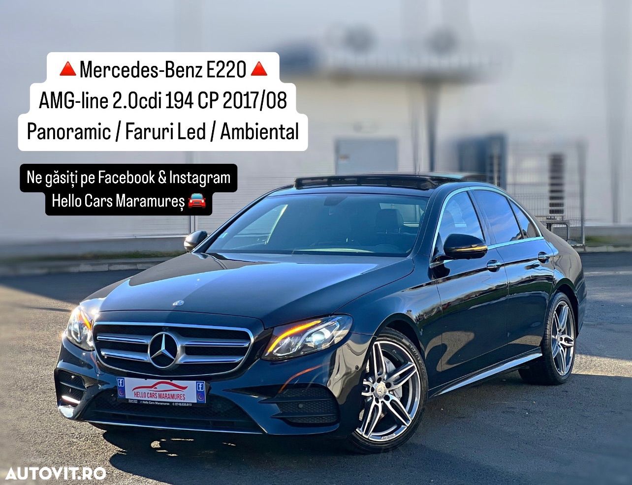 Mercedes-Benz E 220 d 9G-TRONIC AMG Line - 1