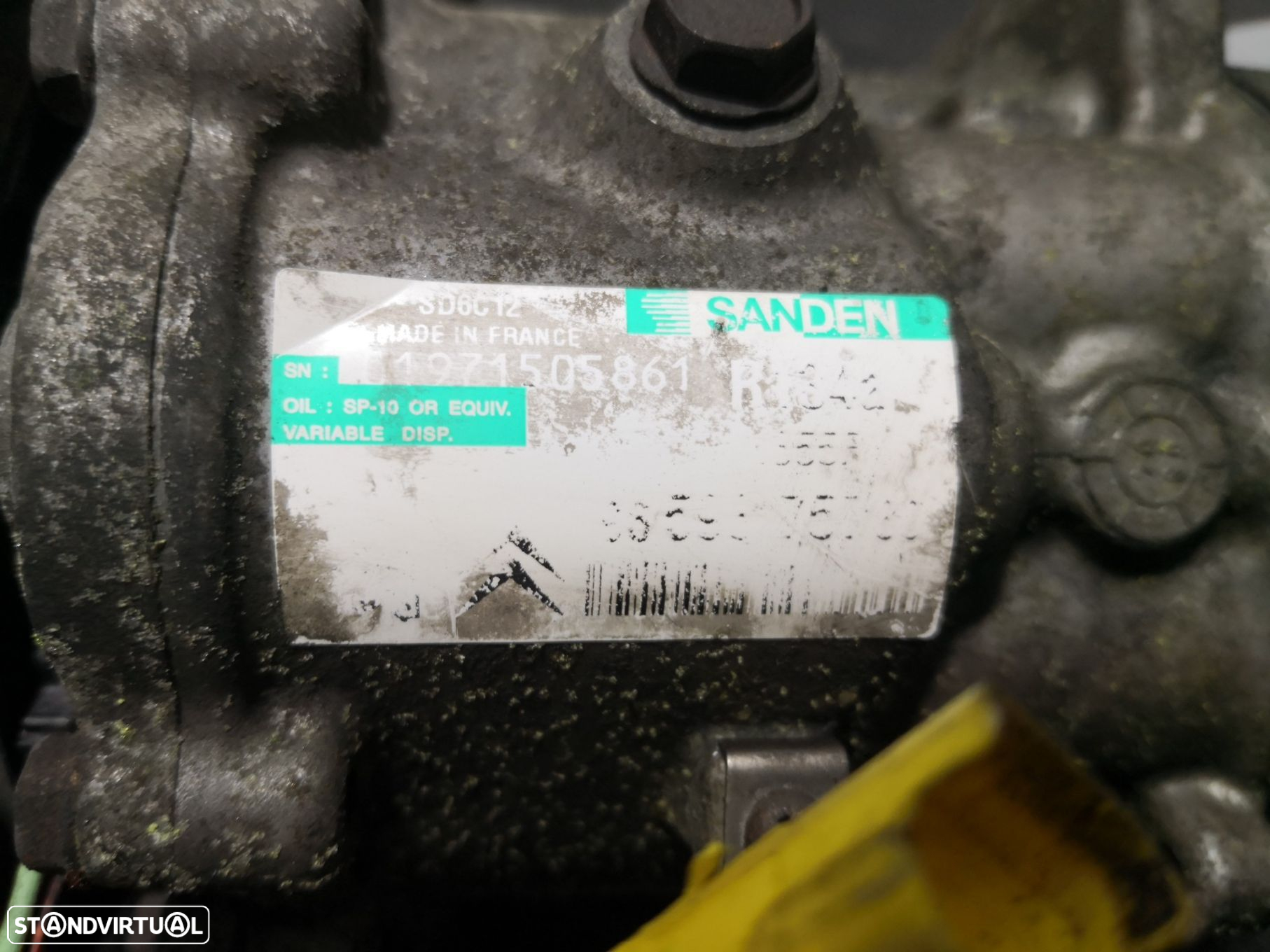 Compressor Do Ar Condicionado Citroën C4 I (Lc_) - 3