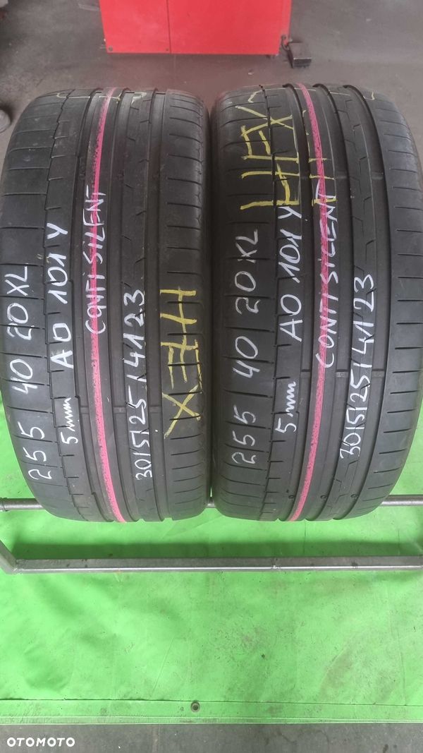 2 Opony letnie 255/40r20 101Y XL Continental Sport Contact 6 AO Wawa