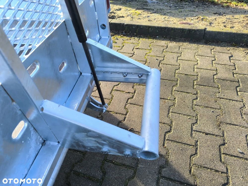 Martz Przyczepa Bau 400x180 3500kg 3 osie pod koparke koparka walec - 12