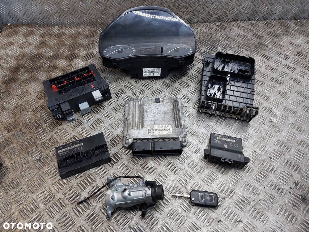 ZESTAW STARTOWY SKODA OCTAVIA II 1.9 TDI 03G906016DJ 1K0959433BL - 1