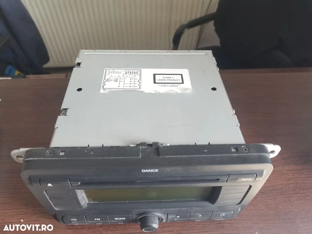 Radio CD 5J0035161 SKODA FABIA 2 - 2