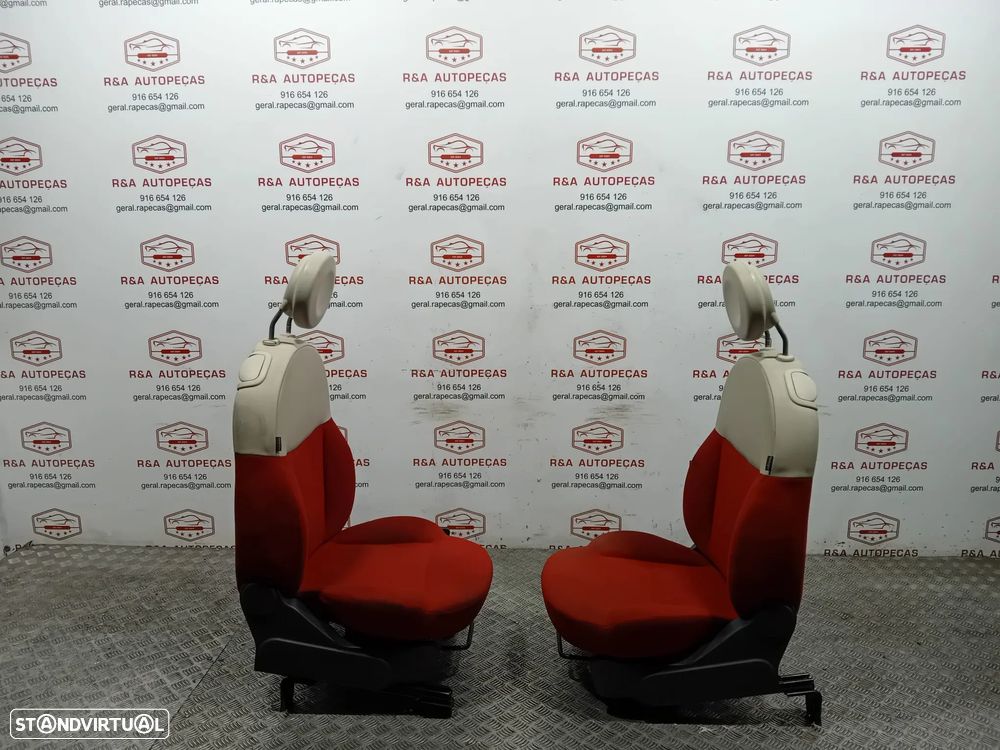 Conjunto de Bancos Fiat 500 Original - 9