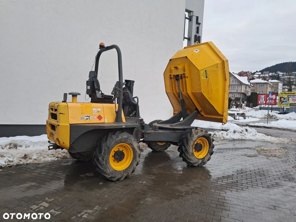 Ausa D 600 APG WOZIDŁO BUDOWLANE OBROTOWE 6 t ton ROK 2018 silnik Kubota mocne 110 KM oświetlenie drogowe opony 70% Terex Thwaites Mecalac Jcb kiper +obrót kierunkowskazy WYWROTKA DUMPER 4x4 - 7