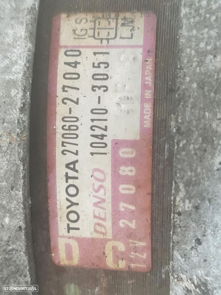 ALTERNADOR TOYOTA RAV 4 II 2005 -2706027040 - 4