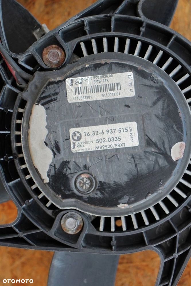 WENTYLATOR BMW E81 E82 E84 E87 E88 E90 E91 E92 E93 1.8d 2.0d 7788906 - 6
