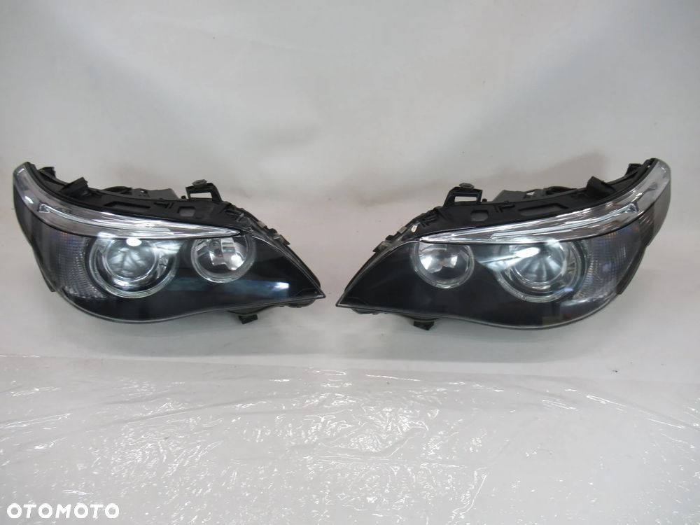 Przód maska błotnik lampy pas przedni BMW e60 e61 354 Titansilber Europa - 17