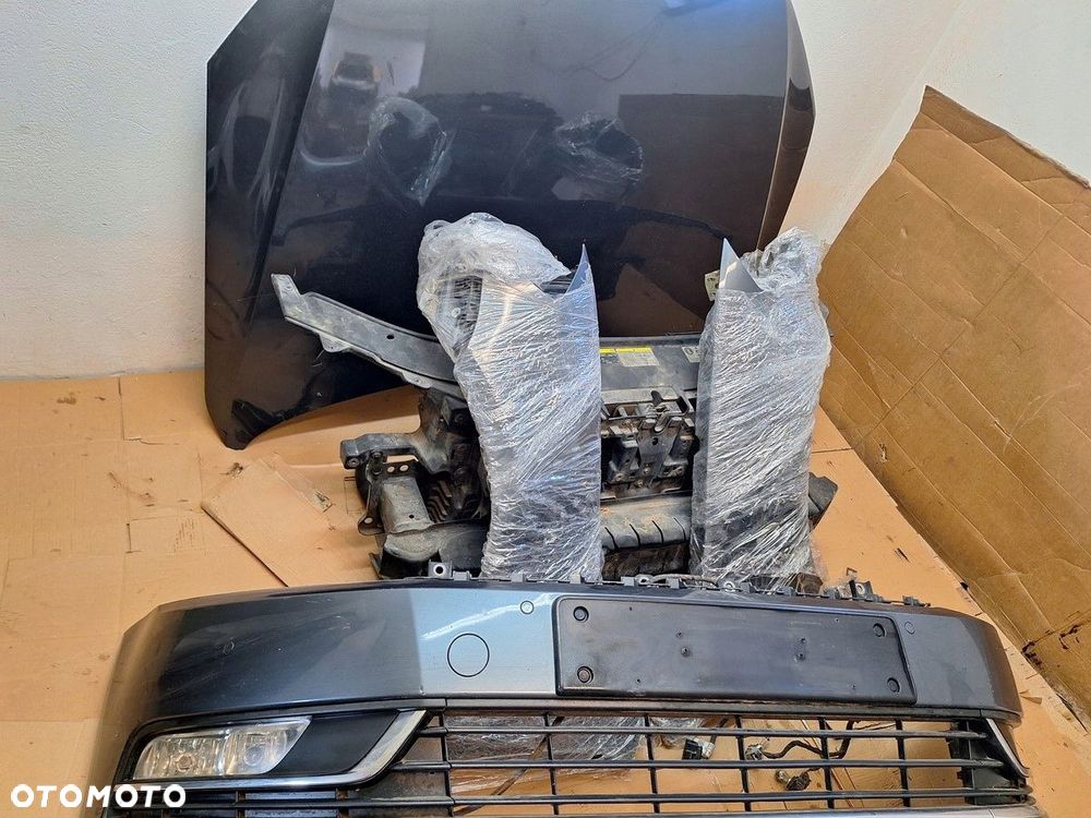 vw passat b7 2010- maska zderzak przod chlodnice kompletny przod demontaz - 4