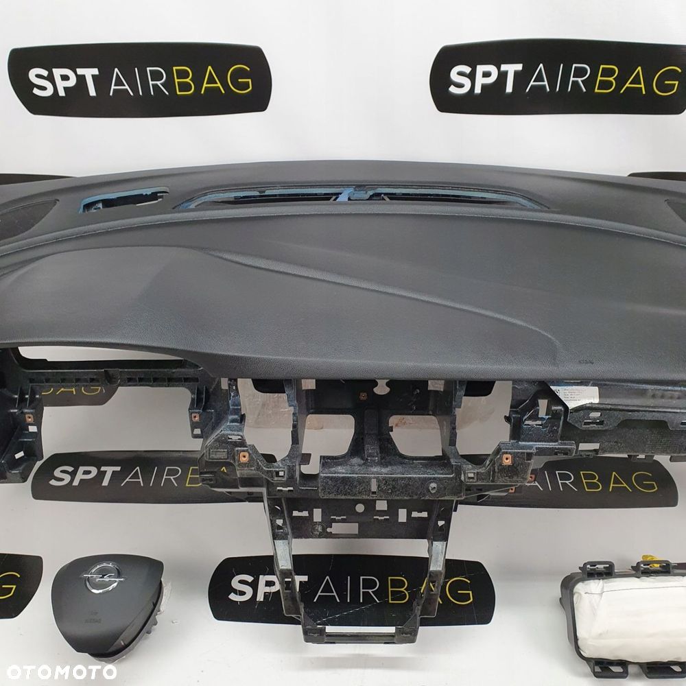 OPEL ASTRA K V 5 DESKA ROZDZIELCZA KONSOLA KOKPIT PULPIT PODUSZKI AIRBAG AIR BAG PASY KIT SET - 3