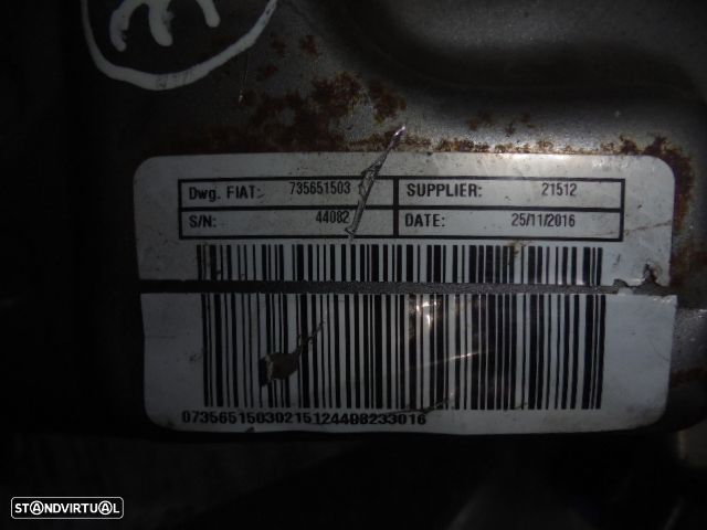 Coluna Direção/Motor Direção 735651503 28160372101B FIAT  500 2 FASE 2 2017 1.2I 69CV 3P BRANCO - 2