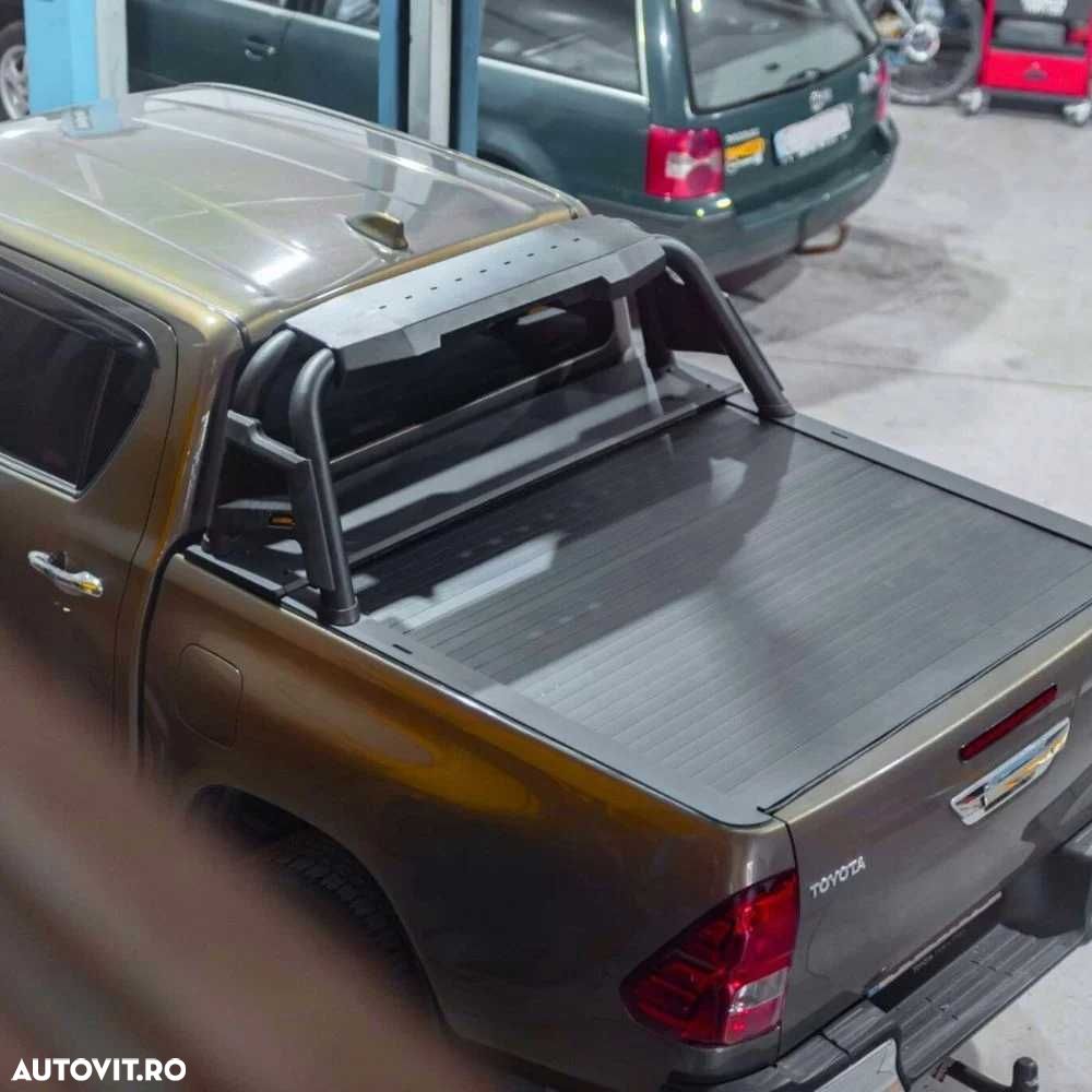 Rollbar Double Plus Negru Hilux, Ranger, L200, D-Max, Navara, Amarok - 2