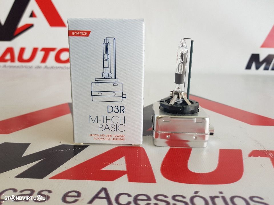 Lâmpada Xenon D3R 6000k M-Tech - 1