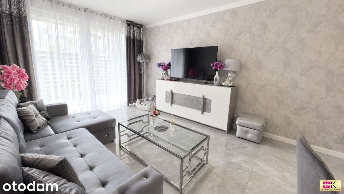 2 Pokoje + Garderoba - 17m2 ogródek