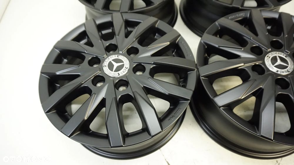 FELGI ALUMINIOWE 16 MERCEDES SPRINTER VW CRAFTER ET54 CZARNY MAT - 5