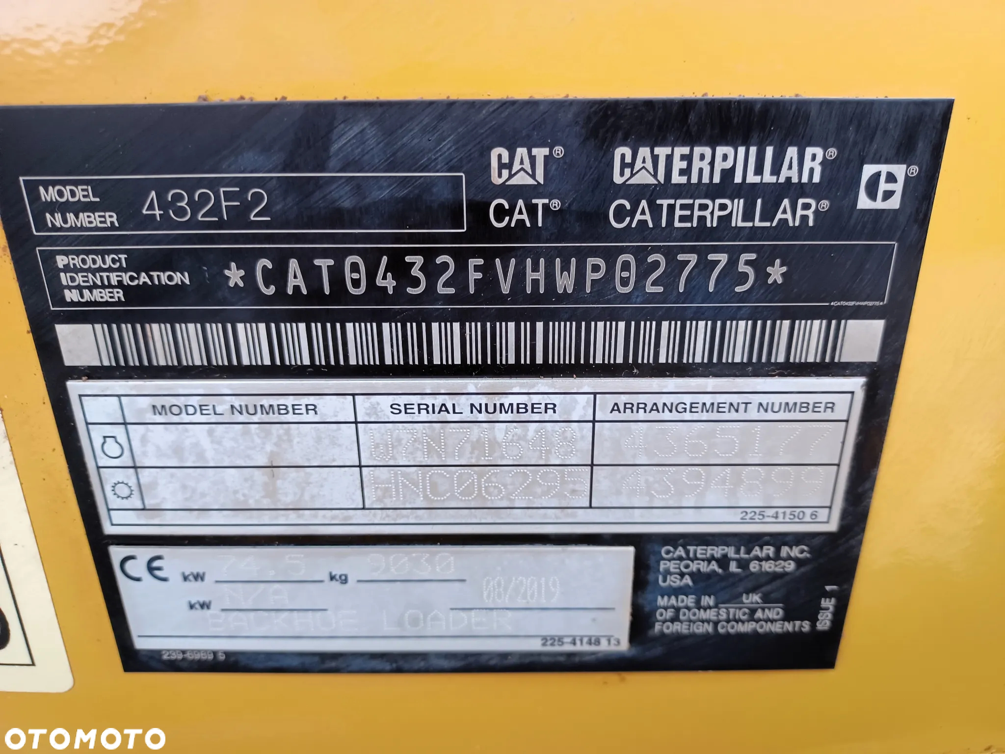 Caterpillar 432 F2 - 19