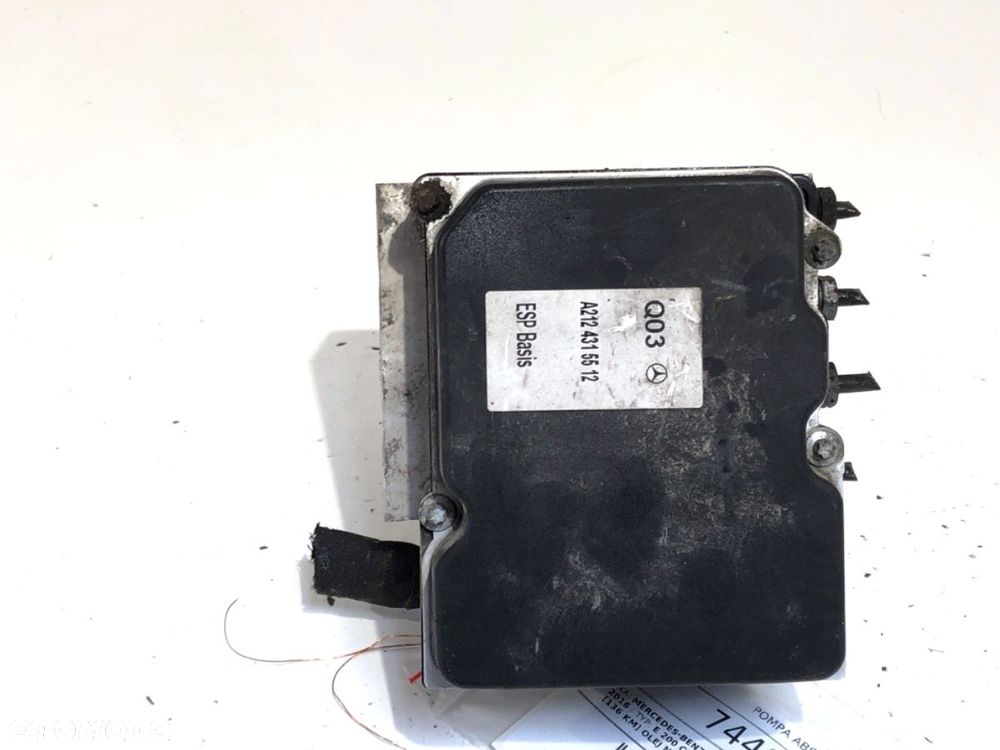 POMPA ABS  MERCEDES-BENZ KLASA E T-Model (S212) 2009 - 2016 E 200 CDI / BlueTEC (212.205, 212.206) - 3