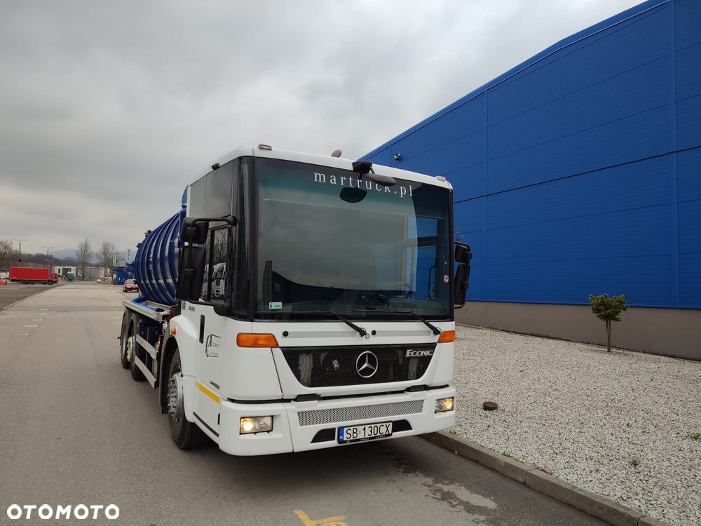 Mercedes-Benz Econic 6x2 pojazd asenizacyjny, NOWA beczka szambiarka, 16 000L sprzedaż wynajem, serwis, gwarancja - 13