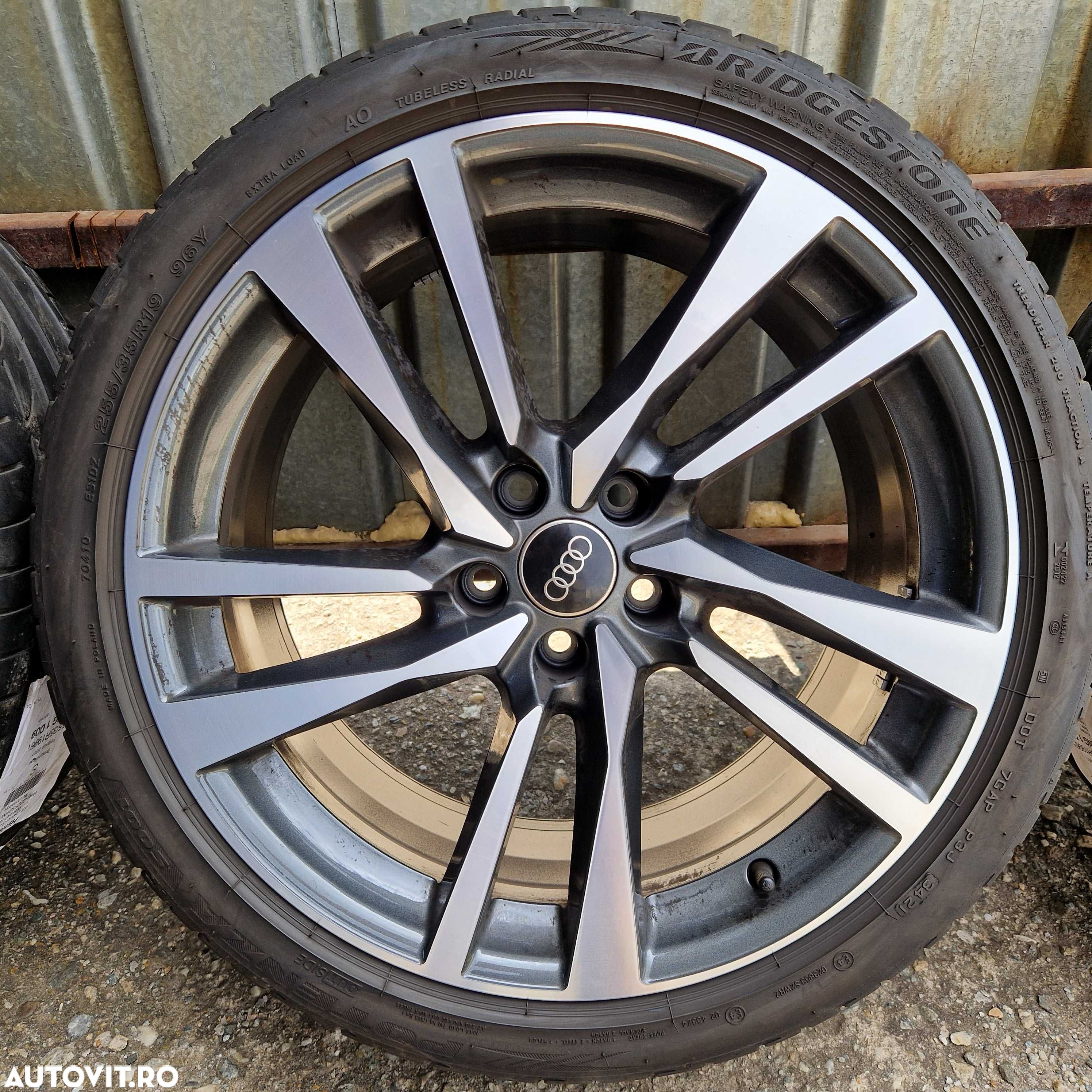 Roti/Jante/Jenti orig. Audi A5 S5 Cabrio 8W | Bridgestone 255/35 R19 - 5