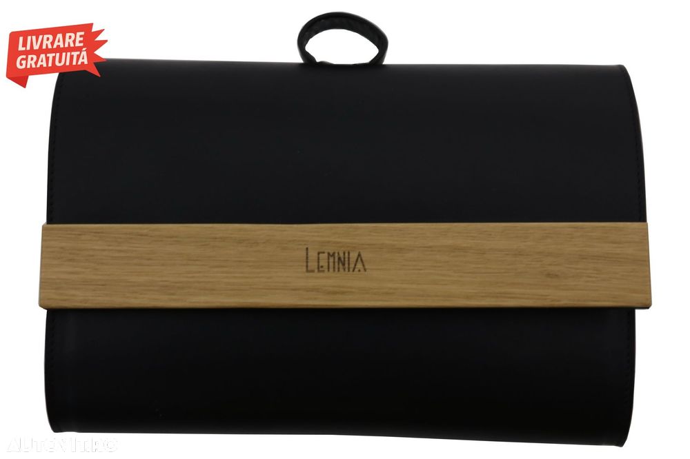 Geanta cu Clapeta Interschimbabila Lemnia Play Negru- livrare gratuita - 2