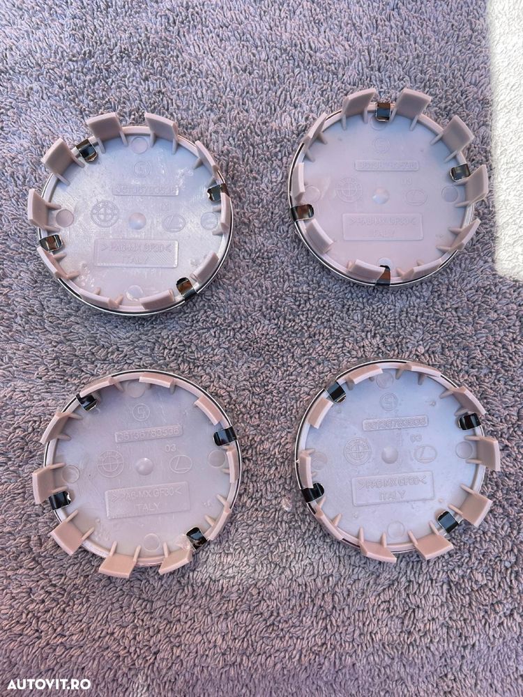 Set capace jante Bmw model aniversar 68mm 1,3,5,7 X3 X5 X6 - 4