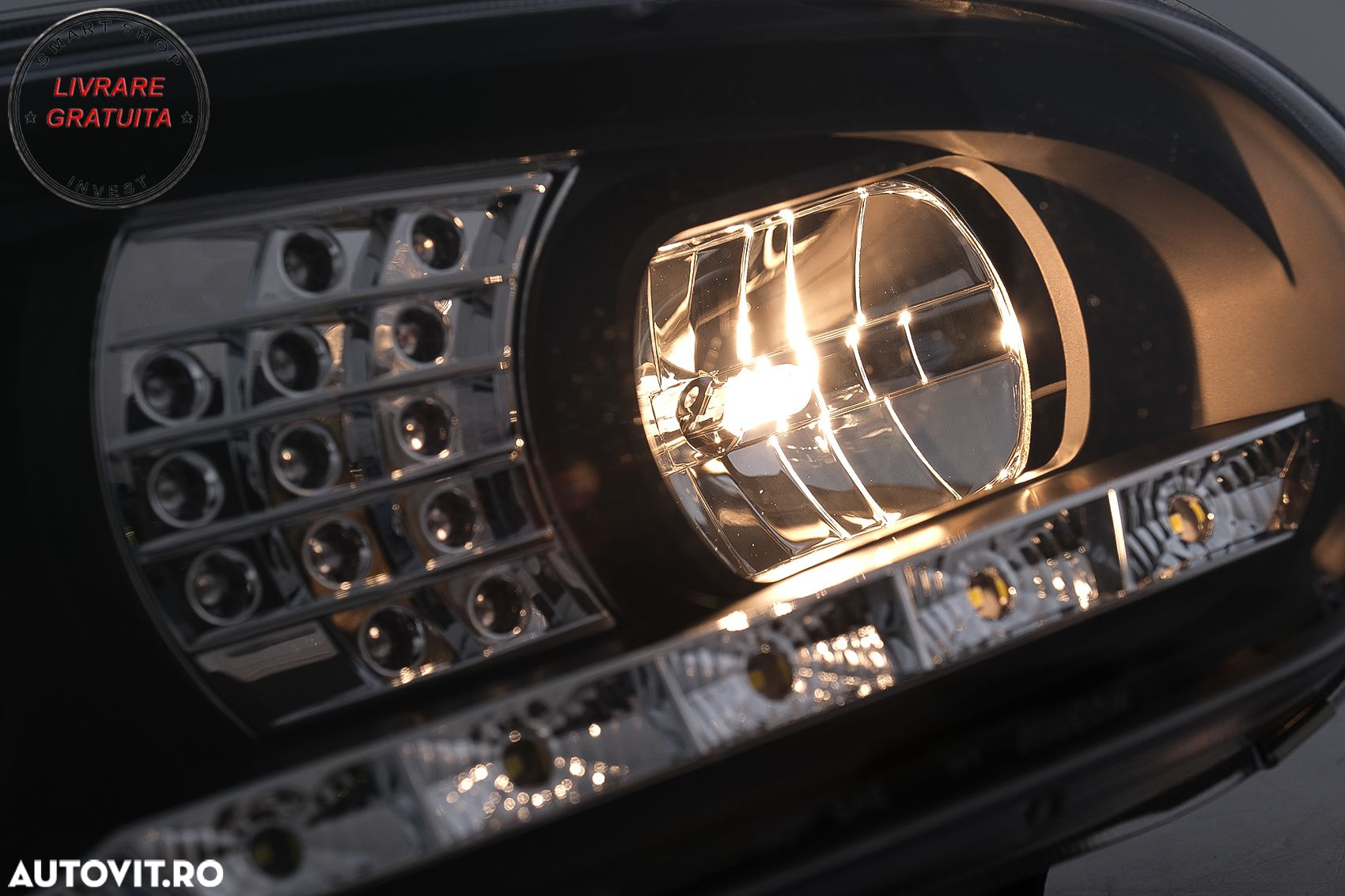 Faruri LED Daylight VW Golf IV 4 Cabriolet Hatchback Variant (09.1997-09.2003) Neg- livrare gratuita - 11