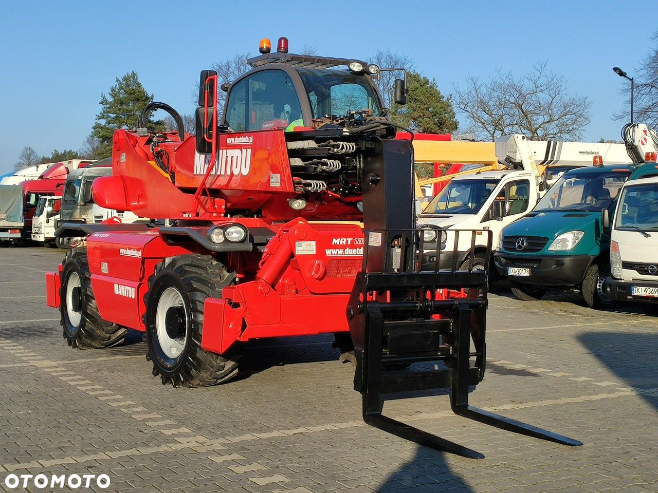 Manitou MRT 1850 ROTO Teleskopowa Obrotowa Zwyżka Dźwig 2150,2140,2540 - 9