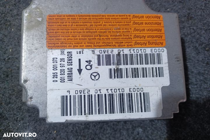 Calculator airbag 0285001373 0018209726 MX1253 Mercedes-Benz C-Class - 4
