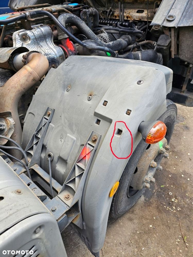 NADKOLE ZAKOLE PRAWE BŁOTNIK CHLAPACZ PRAWY IVECO EUROCARGO FELGI 19,5 06-15 rok - 4