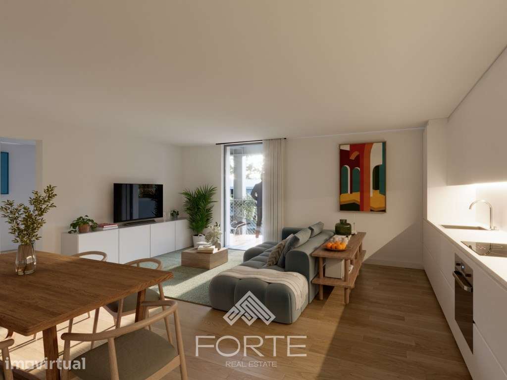 T1 Smart com amplo terraço no Lake Towers - Grande imagem: 5/7
