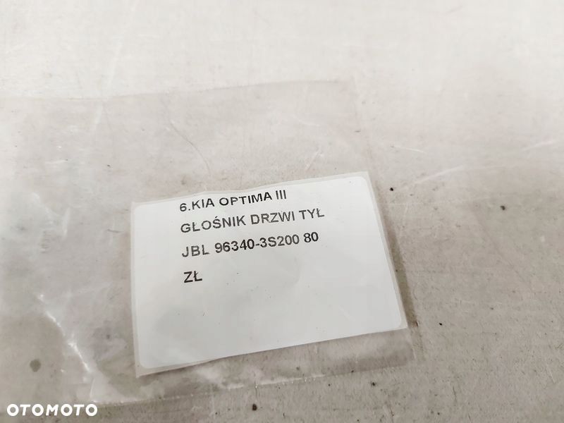 kia optima iii 3 głośnik drzwi tył jbl 96340-3s200 - 6