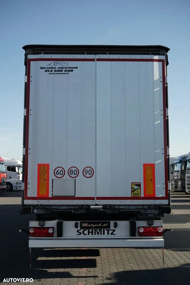 Schmitz Cargobull CORTINĂ / STANDARD / REMORCA DIN OȚEL - 9 M / ACOPERIȘ CULISANT / AXĂ CULISANTĂ / 2021 - 11