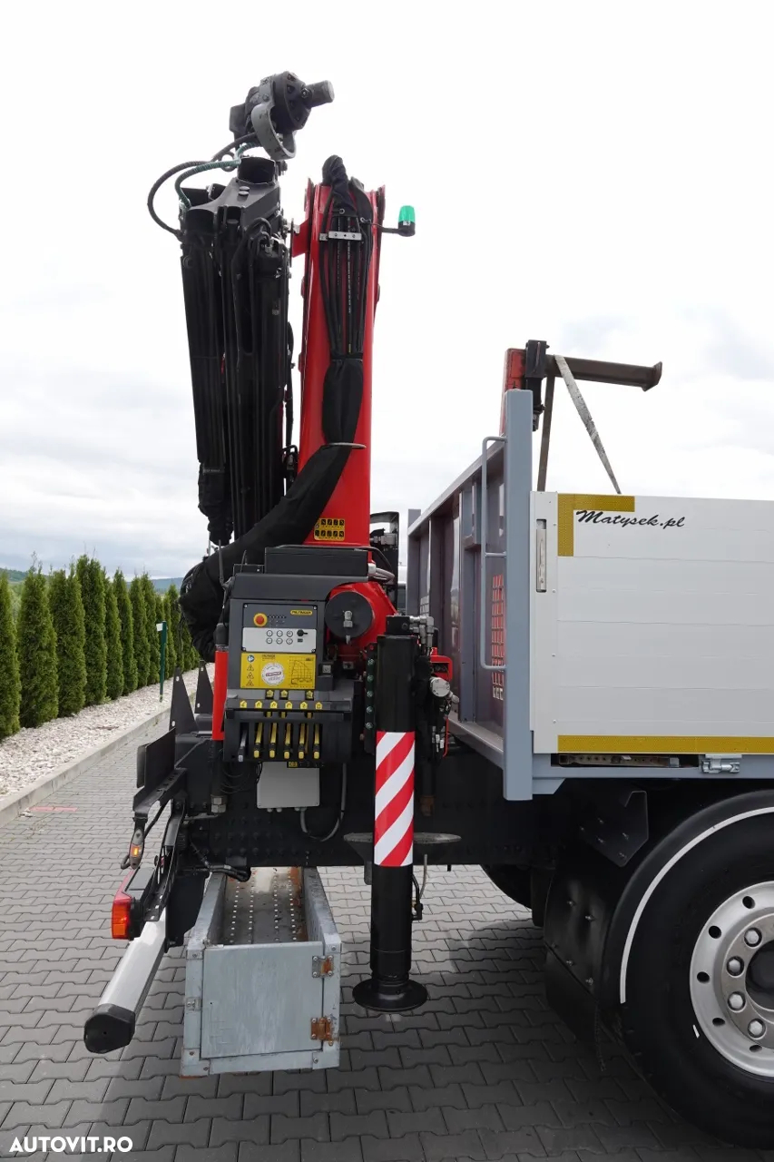 Volvo FMX 460 / 8X4 / TRIDEM /  7.75 M TRANSMISIE / HDS PALFINGER PK 24.001 / PILOT / PRELUNGIE -12.5M / AXIE LIFTATOR / EURO 6 / IMPORTAT - 16