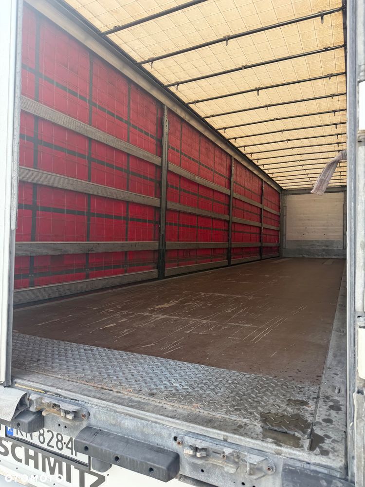 Schmitz Cargobull STANDART OŚ podnoszona kosz  opony 100%  alu deski zbrojona plandeka - 7