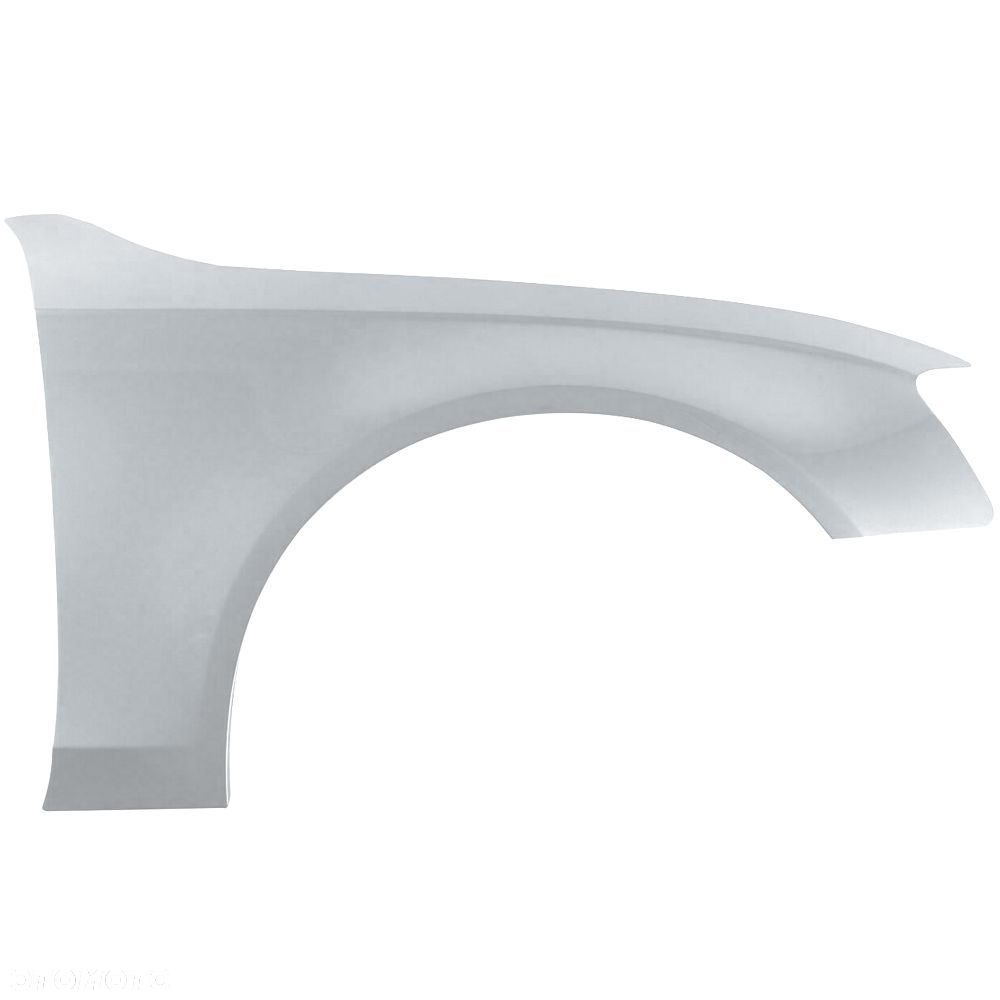 BLU Błotnik AUDI A4 B8 S4 LY7W prawy srebrny 07-11 przód SilberSee LichtSilber - 2