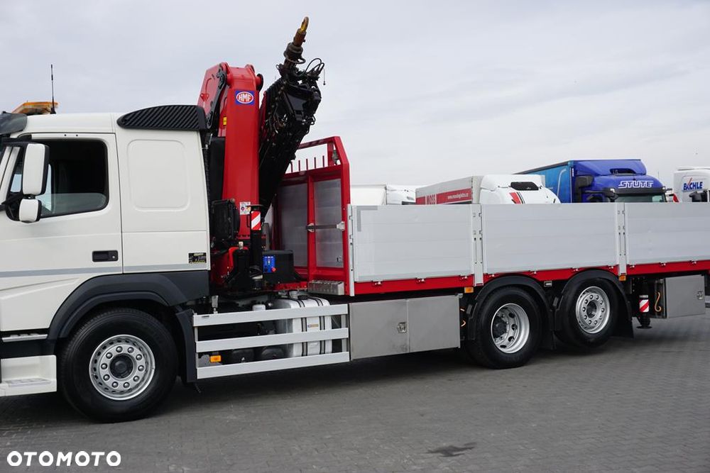 Volvo FM / 500 / 6 X 2 / SKRZYNIOWY + HDS / HMF 3220 K7 / WYS. 18,9 M / OŚ SKRĘTNA - 17
