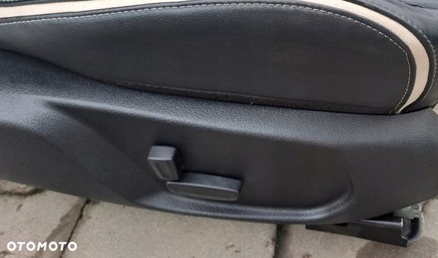 ford mondeo mk4 fotel pasażera prawy titanium skóra grzany oryg - 3