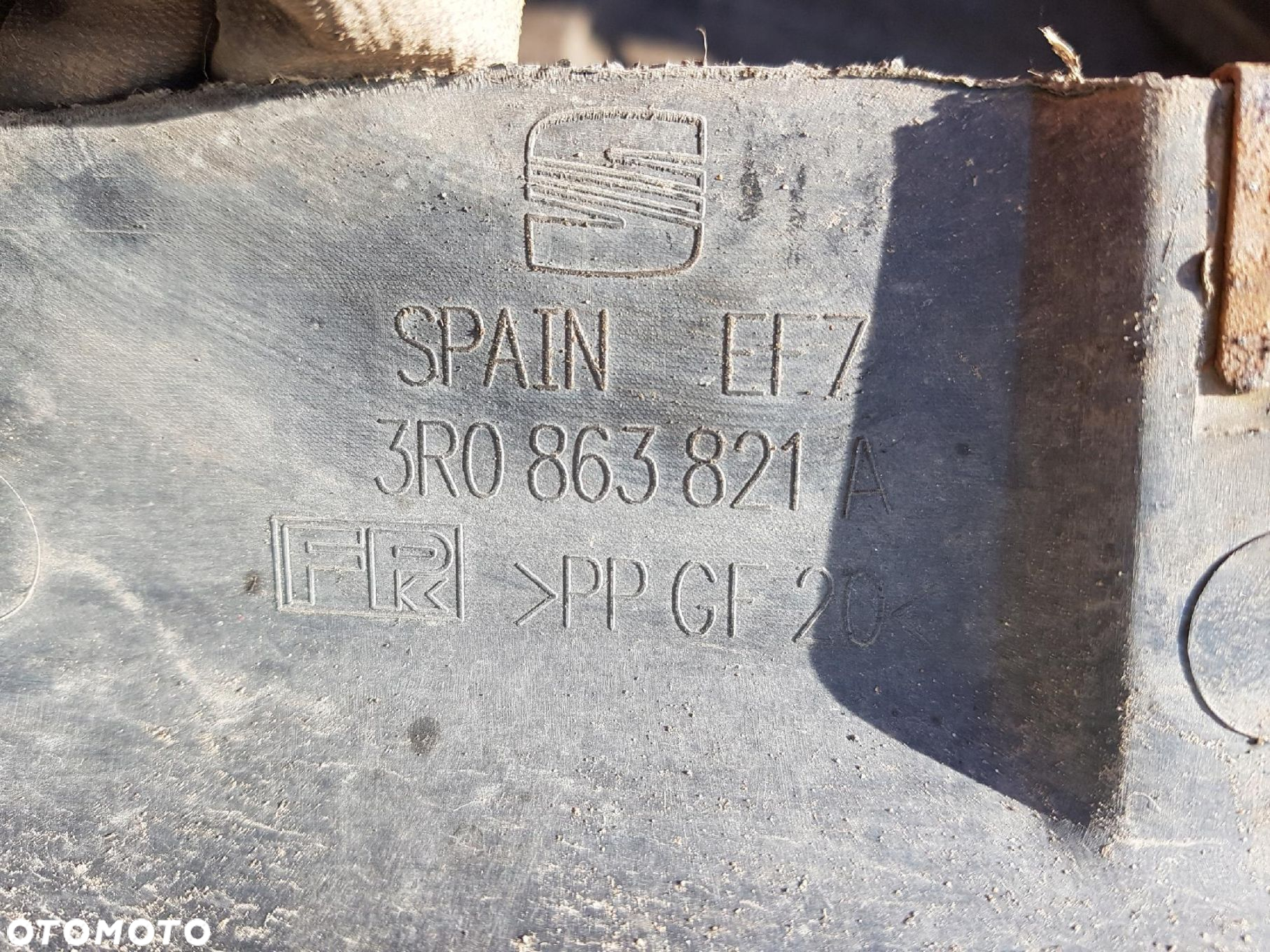 SEAT EXEO 09-13r OSŁONA POD SILNIK 3R0863821A - 4