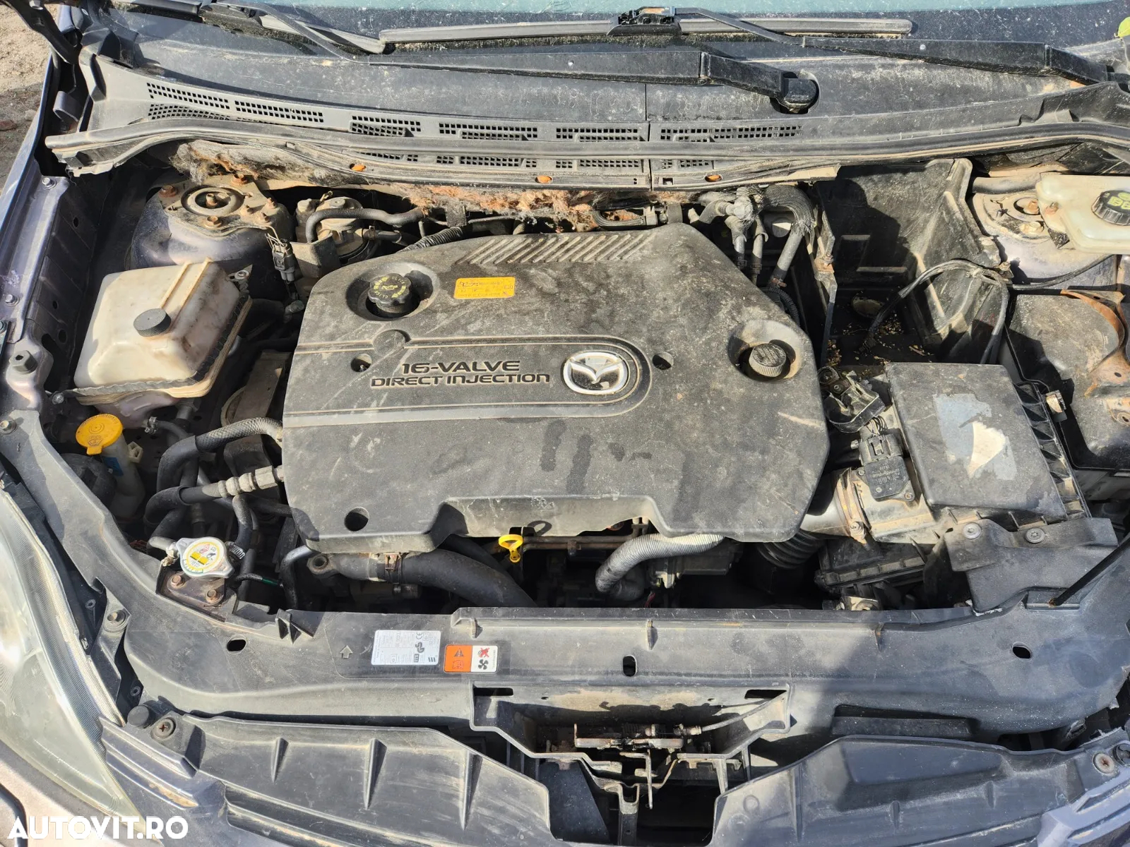 Dezmembrez Mazda 5 euro 4 Motor RF7J 2.0 Diesel Volan Stanga Xenon - Dezmembrari Arad - 4