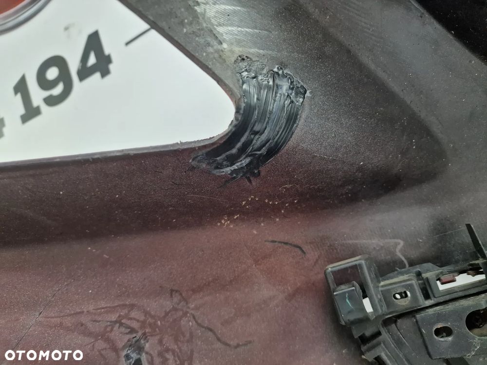 MAZDA CX7 CX-7 LIFT 09- ZDERZAK PRZEDNI PRZÓD NA SPRYSKI + ATRAPA + KRATKA ŚRODKOWA , NR EH44-50031 , NR AUKCJI NZ1055 - 31