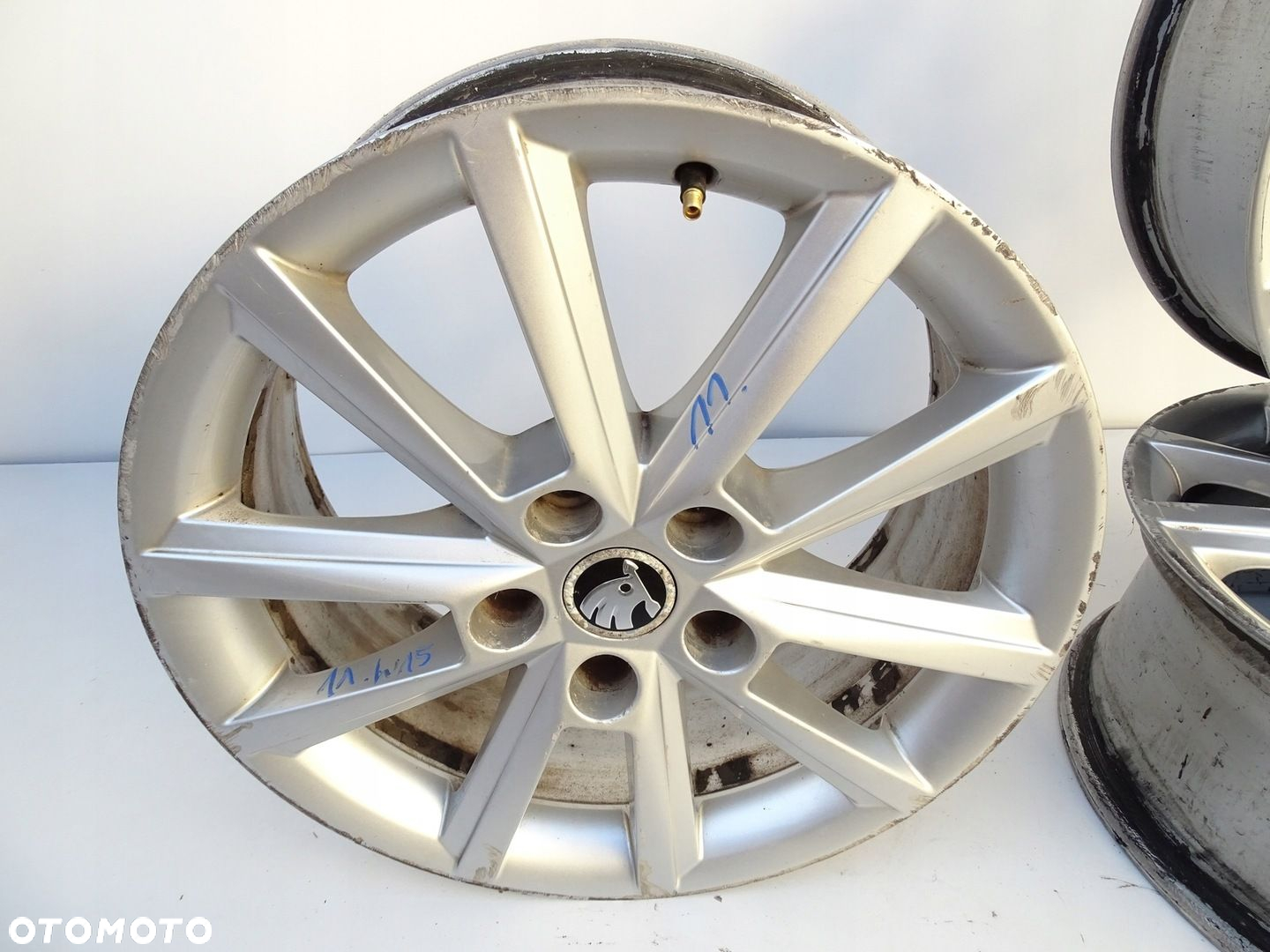 ALUFELGI 17 5x112 ET 49 7 5E0601025E SKODA OCTAVIA II III SUPERB III YETI - 4