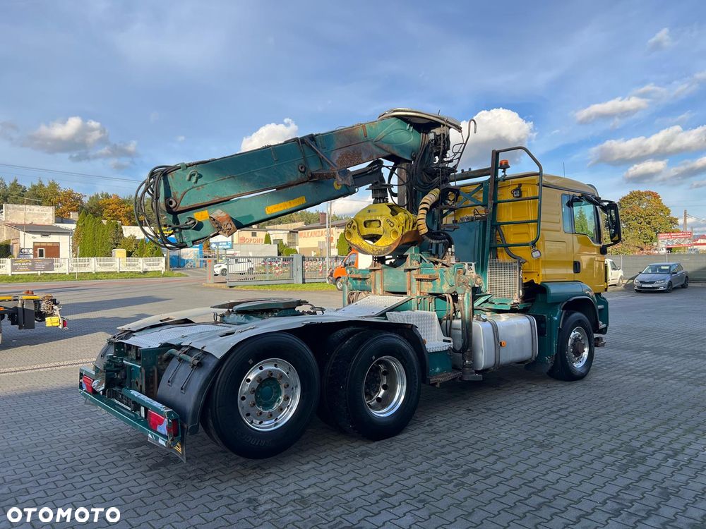 MAN TGS 26.540 6x4/2 4x4 HYDRODRIVE LX CIĄGNIK SIODŁOWY/PRZYCZEPA DO PRZEWOZU DREWNA DŁUŻYCY LOGLIFT F251S83A - 6