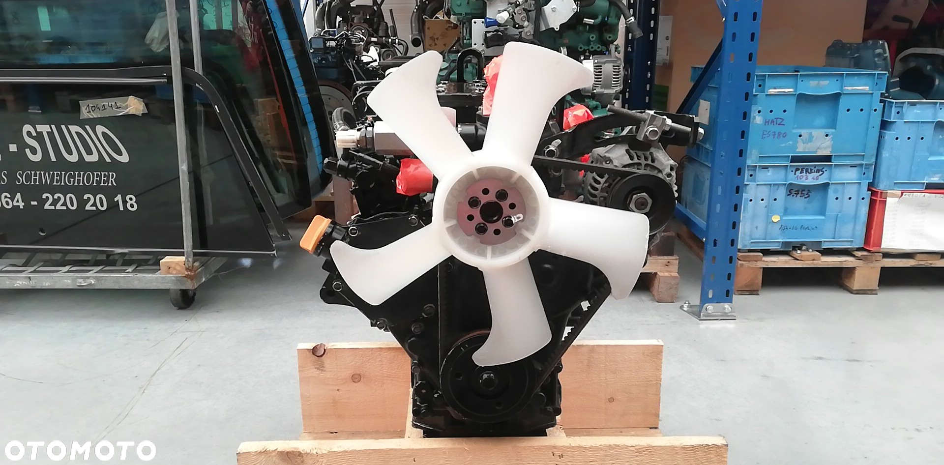 SILNIK YANMAR 3TNV70 PTB1 12,5 kW / 2600 rpm 10162 zł netto - 2