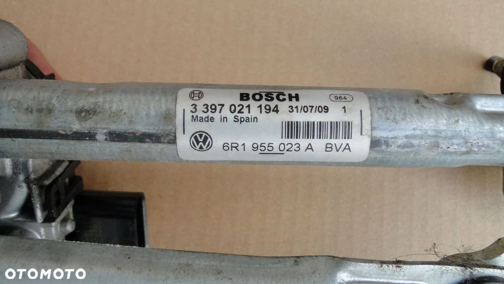 VW POLO V 6R IBIZA IV MECHANIZM SILNICZEK WYCIERACZEK EUROPA - 7