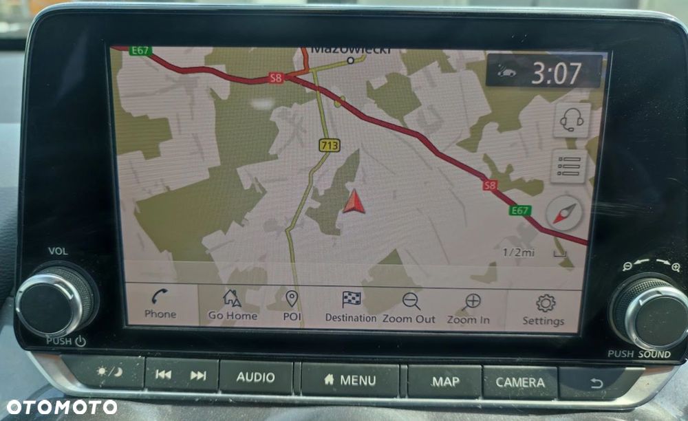 RADIO NAWIGACJA NAVI GPS EKRAN NISSAN JUKE II F16 259156PM1A - 1
