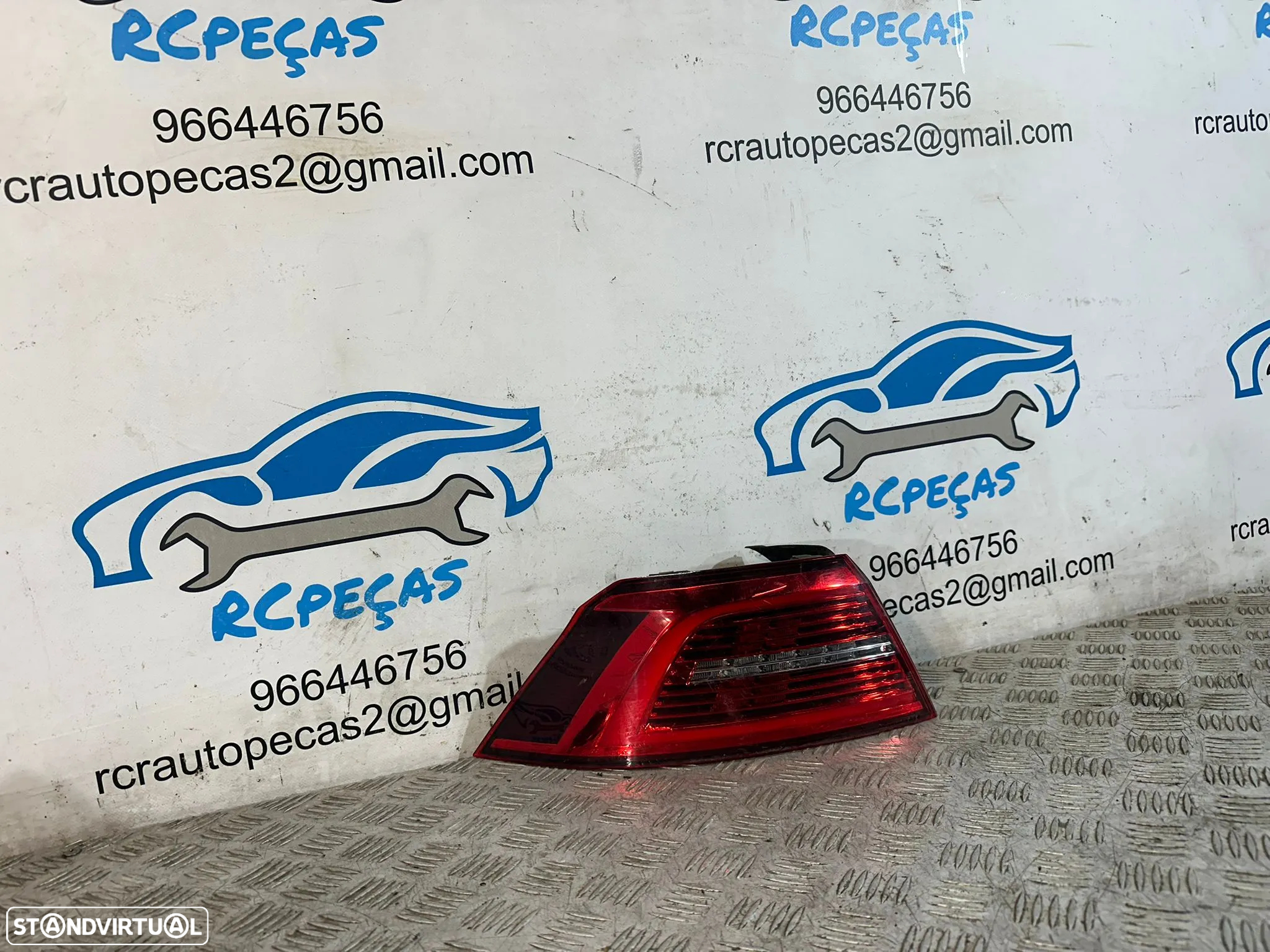 .Farolim Farolins Tras Traseiros LED Esquerdo Direito Originais Volkswagen VW Passat B8 2014 a 2022 - 9