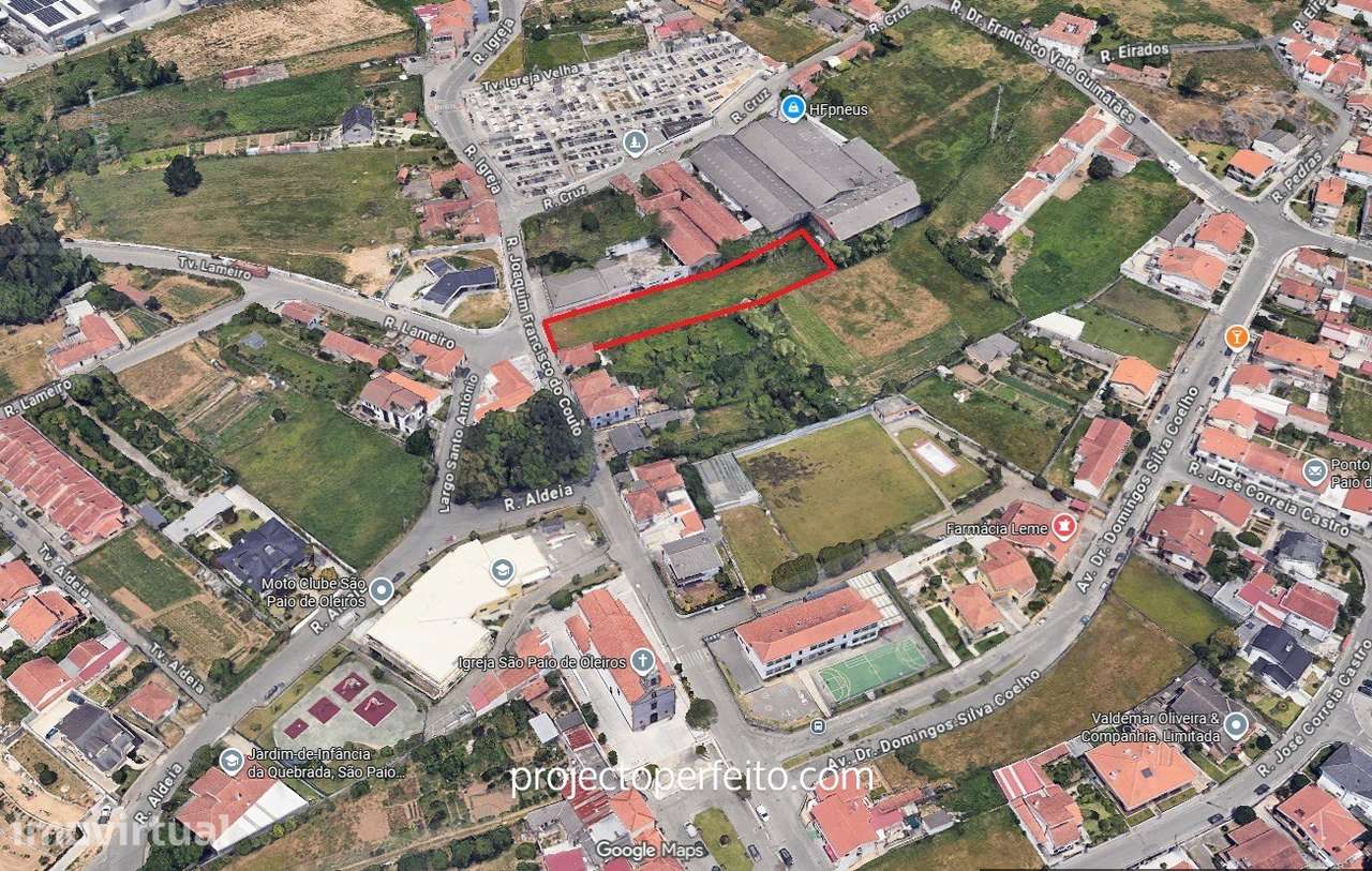 Lote de Terreno  Venda em São Paio de Oleiros,Santa Maria da Feira - Grande imagem: 2/6