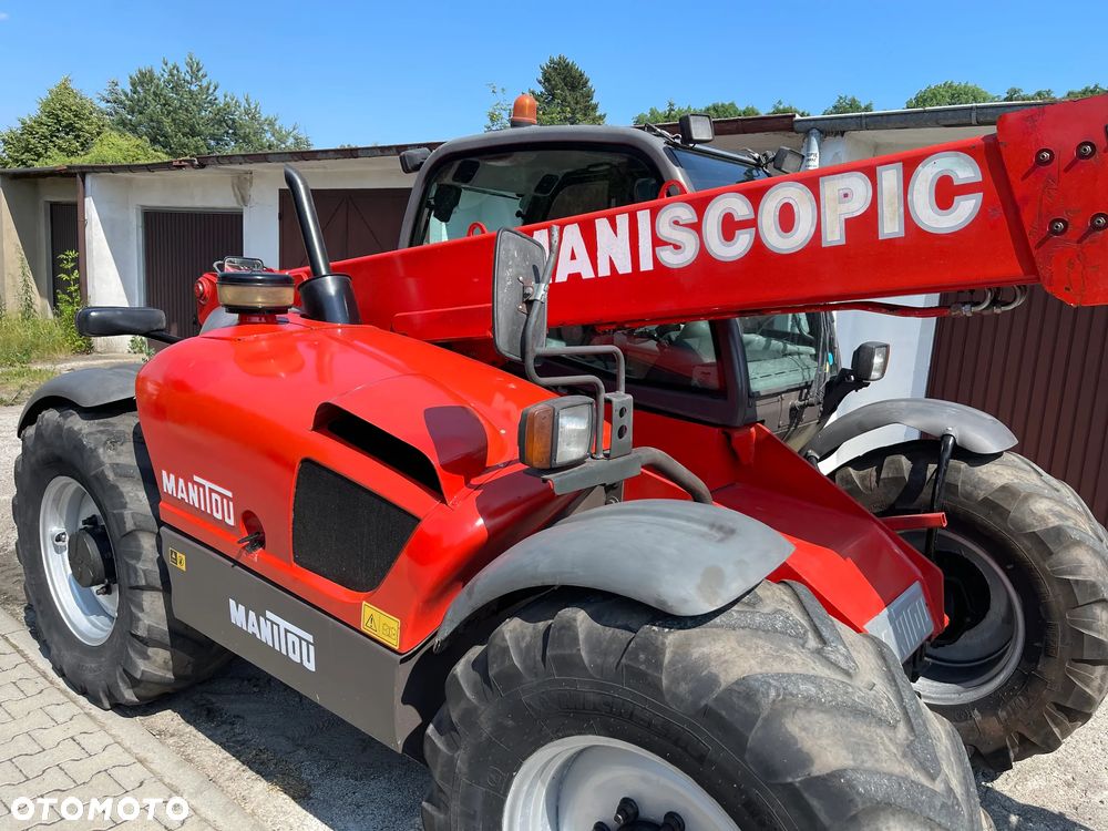 Manitou Ładowarka teleskopowa Manitou MLT 730-120 LS TURBO_Perkins 4 Cylindrowy 120 KM + Skrzynia biegów 40 KM/H SZYBKA_Napęd 4X4 - 17