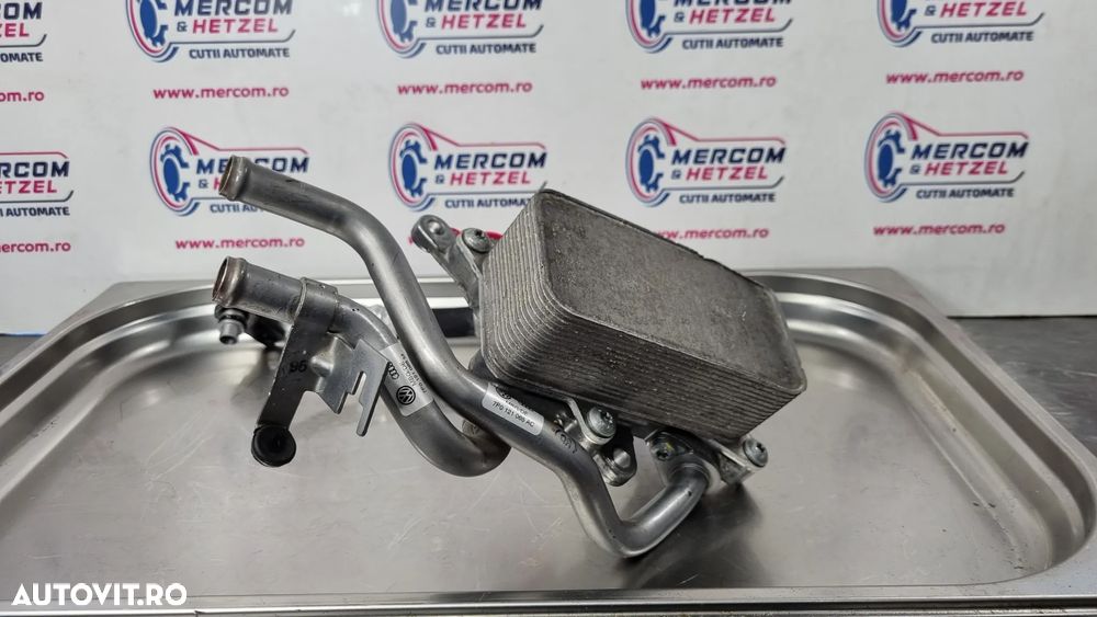 Radiator racire ulei cutie automata 0C8 AISIN 7P0317037 VW Touareg 7P Audi Q7 4L 3.0 Diesel 2015 an AISIN 0C8 8 viteze - 1